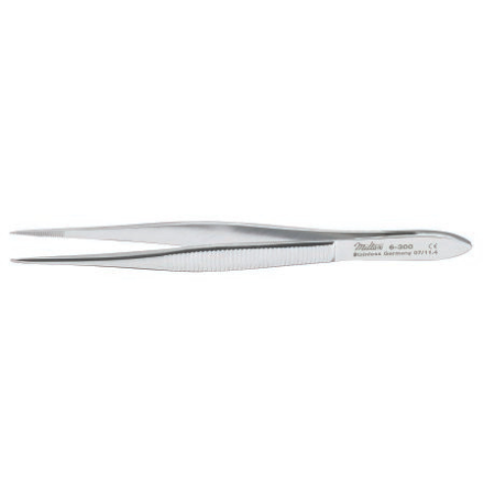 Miltex Splinter Forceps Miltex® Feilchenfeld 3 Inch Length OR Grade German Stainless Steel NonSterile NonLocking Thumb Handle Straight Pointed Tips - M-250235-3682 - Each