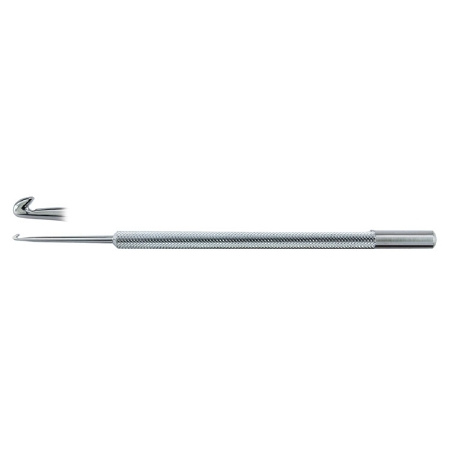 Miltex Phlebectomy Hook Miltex® Crochet 5-7/8 Inch Length German Stainless Steel NonSterile Reusable - M-764631-1700 - Each