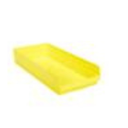 Akro-Mils Shelf Bin Akro-Mils® Yellow Industrial Grade Polymers 4 X 6-5/8 X 17-7/8 Inch - M-179325-4804 - CT/12 - Axiom Medical Supplies