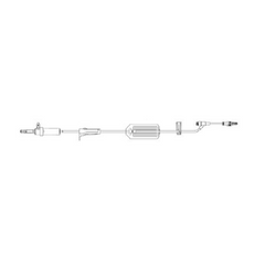 Zyno Medical Primary Administration Set Z-800 20 Drops / mL Drip Rate 105 Inch Tubing 1 Port - M-953302-4239 - Case of 50