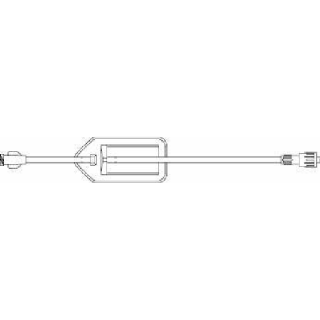 B. Braun Extension Set 10 Inch Tubing 4.3 mL Priming Volume DEHP-Free - M-469402-4732 - Each