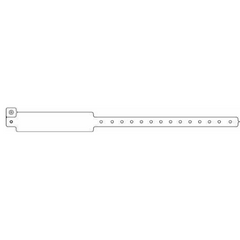 Precision Dynamics Identification Wristband Speedi-Band® Write On Band Permanent Snap Without Legend - M-216416-2567 - Box of 500