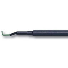 J & J Healthcare Systems Laparoscopic Electrode E-Z Clean® 45 cm Coated Stainless Steel L-Hook Tip Disposable Sterile - M-646767-3448 - Box of 6