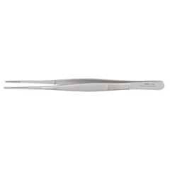 Miltex Dressing Forceps Miltex® Potts-Smith 7 Inch Length OR Grade German Stainless Steel NonSterile NonLocking Thumb Handle Straight Serrated Tip - M-250212-2888 - Each