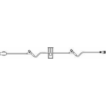 B. Braun Extension Set 32 Inch Tubing 2 Ports 5.0 mL Priming Volume DEHP-Free - M-162070-3406 - Each