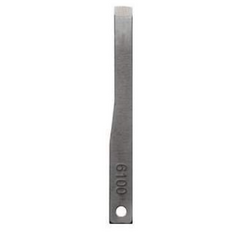 Myco Medical Supplies Surgical Blade Glassvan® Carbon Steel No. 6100 Sterile Disposable Individually Wrapped - M-562353-4449 - Box of 1