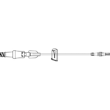 ICU Medical Extension Set 8 Inch Tubing DEHP-Free - M-672448-4030 - Case of 50