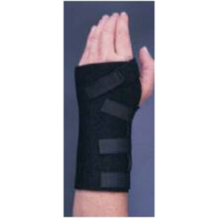 Bird & Cronin Wrist Brace Dallas™ Aluminum / HyPUR-cel® / Mesh Left Hand Black Large - M-466440-1270 - Each