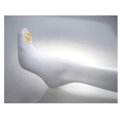 Alba Healthcare Anti-embolism Stocking Ultra C.A.R.E™ Knee High 3X-Large White Inspection Toe - M-840851-1293 - Case of 12 - Axiom Medical Supplies