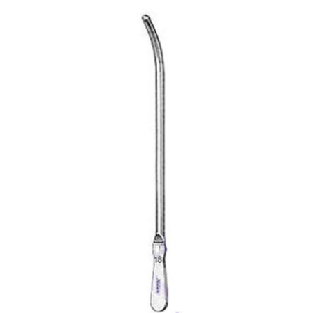 Miltex Uterine Sound McCrea 18 Fr. Curved Tip - M-491343-2046 - Each