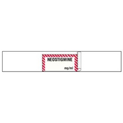 United Ad Label Drug Label UAL™ Anesthesia Label Neostigmine Strength_mg/mL Exp Dt Tm_ White 1/2 X 1-1/2 Inch - M-382203-3969 - Each