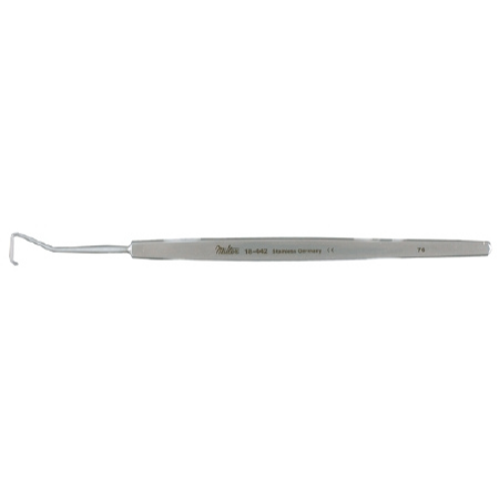 Miltex Strabismus Hook Miltex® Green 5 Inch Length German Stainless Steel NonSterile Reusable - M-506660-3242 - Each