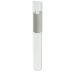 DWK Life Sciences LLC Kimble® Mark-M™ Test Tube Round Bottom Plain 10 X 75 mm 3 mL White Without Closure Glass Tube - M-100951-350 - Case of 1000