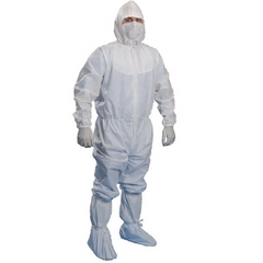 Fisher Scientific Cleanroom Coverall Kimtech Pure™ A5 X-Large White Disposable Sterile - M-1119356-3977 - Case of 25