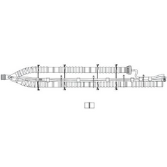 Vyaire Medical CIRCUIT, PATIENT W/O PEEP 22MMSPU 15FT (5/PK) - M-1150253-3248 - Pack of 5