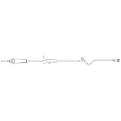 B. Braun Primary Administration Set BBraun 15 Drops / mL Drip Rate 81 Inch Tubing 1 Port - M-161978-2418 - Case of 50