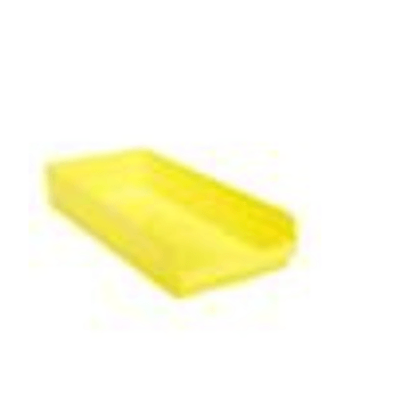 Akro-Mils Shelf Bin Akro-Mils® Yellow Industrial Grade Polymers 4 X 11-1/8 X 23-5/8 Inch - M-484082-3077 - CT/6 - Axiom Medical Supplies