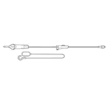 Baxter Secondary Medication Set Clearlink™ Male Luer Lock Connector - M-457971-2813 - Each