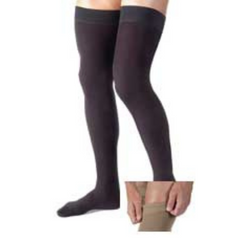 BSN Medical Compression Socks JOBST® Thigh High Large Black Closed Toe - M-580619-4618 - Pair