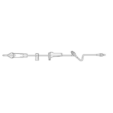 Baxter Primary Administration Set Clearlink™ 10 Drops / mL Drip Rate 76 Inch Tubing 1 Port - M-460286-3106 - Case of 48