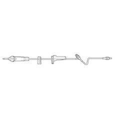 Baxter Primary Administration Set Clearlink™ 10 Drops / mL Drip Rate 76 Inch Tubing 1 Port - M-460286-3106 - Case of 48