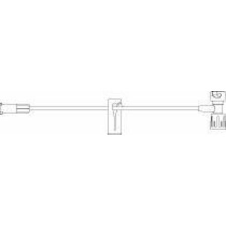 B. Braun Extension Set SafeLine* 6 Inch Tubing 1 Port 0.45 mL Priming Volume DEHP-Free - M-381111-1488 - Case of 50