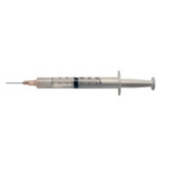 Duopross Meditech Syringe with Hypodermic Needle Baksnap® 3 mL 25 Gauge 1 Inch Detachable Needle Retractable Needle - M-562290-2689 - Case of 12