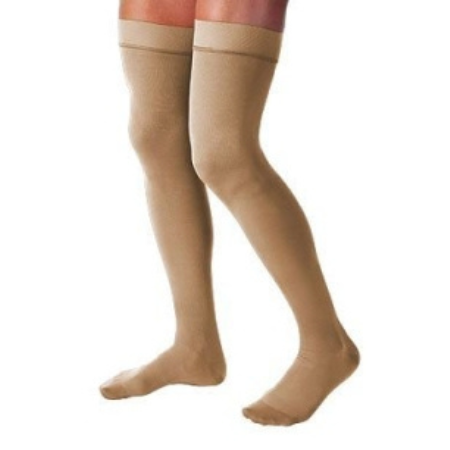 BSN Medical Compression Stocking JOBST® Relief® Thigh High Medium Beige Closed Toe - M-676964-1910 - Pair