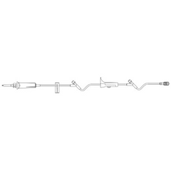 B. Braun Primary Administration Set BBraun 15 Drops / mL Drip Rate 106 Inch Tubing 2 Ports - M-285168-1896 - Each