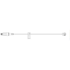 B. Braun Extension Set Safeday™ 14 Inch Tubing 1 Port 0.71 mL Priming Volume - M-653860-3576 - Case of 100