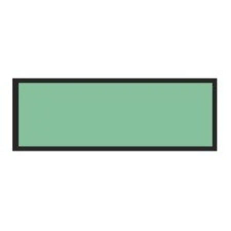 Aspen Surgical Products Blank Label Tape Barkley® Instructional Label Green Vinyl 8-1/2 X 11 Inch - M-971043-4511 - Each