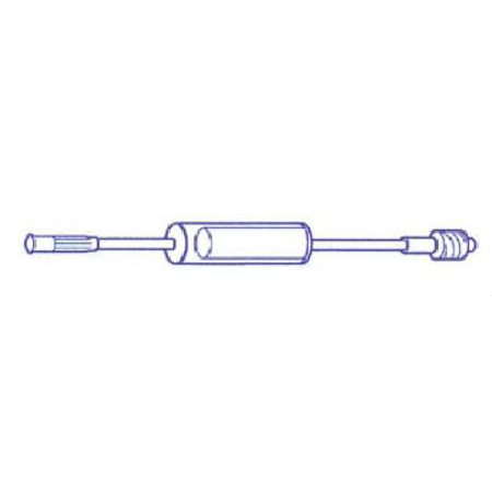 Baxter Extension Set 6 Inch Tubing 3.3 mL Priming Volume DEHP-Free, Polyethylene Lined Tubing - M-303435-4659 - Case of 48