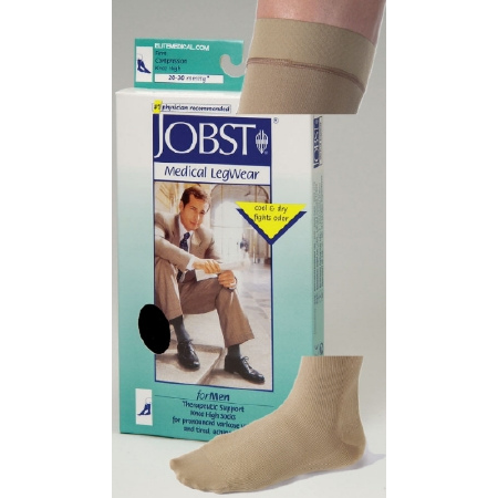 BSN Medical Compression Socks JOBST® Knee High Small Black Closed Toe - M-651051-126 - Pair