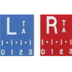 Wolf X-Ray X-Ray Marker Set 3/4 Inch Blue / Red Digital Imaging Marker 1 Set - M-1062920-4818 | Each