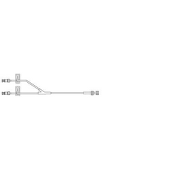 Becton Dickinson Extension Set SmartSite* 9 Inch Tubing 2 Ports 1.2 mL Priming Volume DEHP - M-476869-1363 - Case of 100