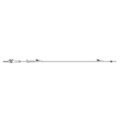 Becton Dickinson Primary Administration Set 60 Drops / mL Drip Rate 104 Inch Tubing 2 Ports - M-402191-2538 - Case of 100