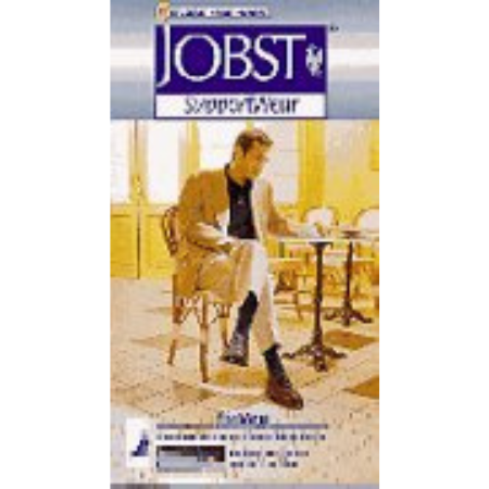 BSN Medical Compression Socks JOBST® for Men Knee High Large Black Closed Toe - M-445090-3792 - Pair