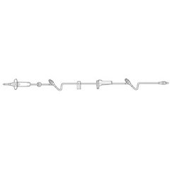 Baxter Primary Administration Set Clearlink™ 10 Drops / mL Drip Rate 97 Inch Tubing 2 Ports - M-461366-3798 - Case of 48