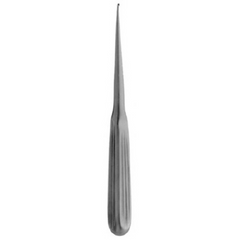 V. Mueller Endaural Curette V. Mueller® Lempert 7-7/8 Inch Length Single-ended Hollow Handle with Grooves Size 2, 4 X 6 mm Tip Oval Cup Tip - M-1149093-1099 - Each