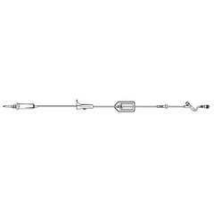 B. Braun Primary Administration Set 15 Drops / mL Drip Rate 117 Inch Tubing - M-557835-1881 - Each