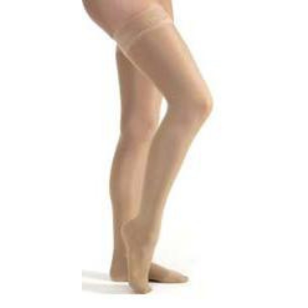 BSN Medical Compression Stocking JOBST UltraSheer Thigh High Large Honey Closed Toe - M-761590-2769 | Pair
