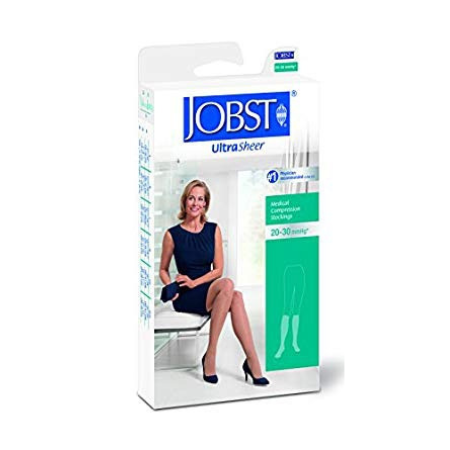 BSN Medical Compression Stocking JOBST® Thigh High Medium / Petite Natural Closed Toe - M-944391-1212 - Pair