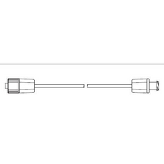 Smiths Medical Pressure Monitoring Tubing 48 Inch L, Polyethylene, With Male / Female Luer Lock - M-344477-4751 | Case of 25