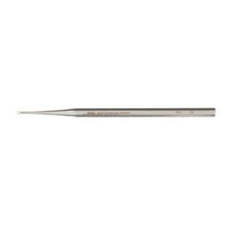 Miltex Excavator Curette Miltex® 5 Inch Length Single-ended Solid Octagon Handle Size 2, 2 mm Tip Straight Round Cup Tip - M-301924-2280 - Each