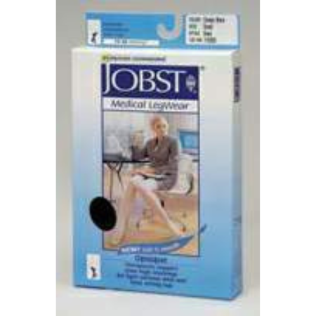 BSN Medical Compression Stocking JOBST Knee High Large Silky Beige Open Toe - M-566496-4843 | Pair