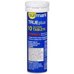 Glucose Supplement sunmark® TRUEplus™ 10 per Bottle Chewable Tablet Orange Flavor - M-997490-1270 - CT/6