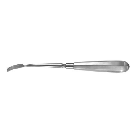 Miltex Nasal Rasp Padgett® Reidy 9 Inch Stainless Steel Reusable 10 mm Curved Cross Serrated Forward / Reverse Cutting - M-984273-1363 - Each