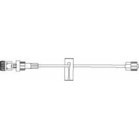 B. Braun Extension Set Safsite® 7.5 Inch Tubing 1 Port 0.52 mL Priming Volume DEHP-Free - M-207391-2122 - Case of 100
