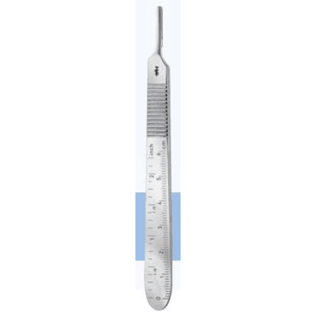 Aesculap Scalpel Handle Aesculap® Stainless Steel Size 3 - M-774562-2934 - Each - Axiom Medical Supplies