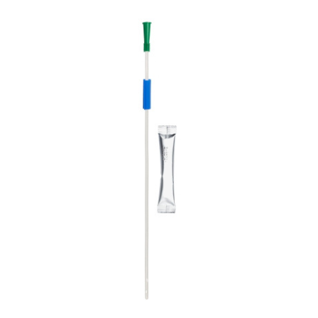 Wellspect Healthcare Intermittent Catheter Kit Simpro Coude Tip 12 Fr. Without Balloon Hydrophilic Coated PVC - M-1105382-1858 - Box of 10